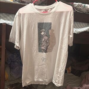 Uniqlo x JJK White Graphic T-Shirt